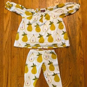 MilkBarn Girls 12-18 Months Outfit